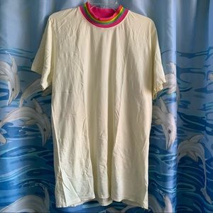 Big Bud Press Rainbow Roll mock neck tee
